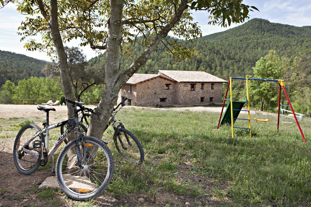 Masia Ca L'Anima Hotel La Baronia de Rialb Camera foto