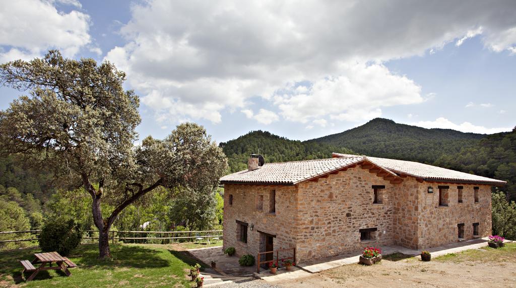 Masia Ca L'Anima Hotel La Baronia de Rialb Esterno foto